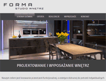 Tablet Screenshot of mebleforma.pl